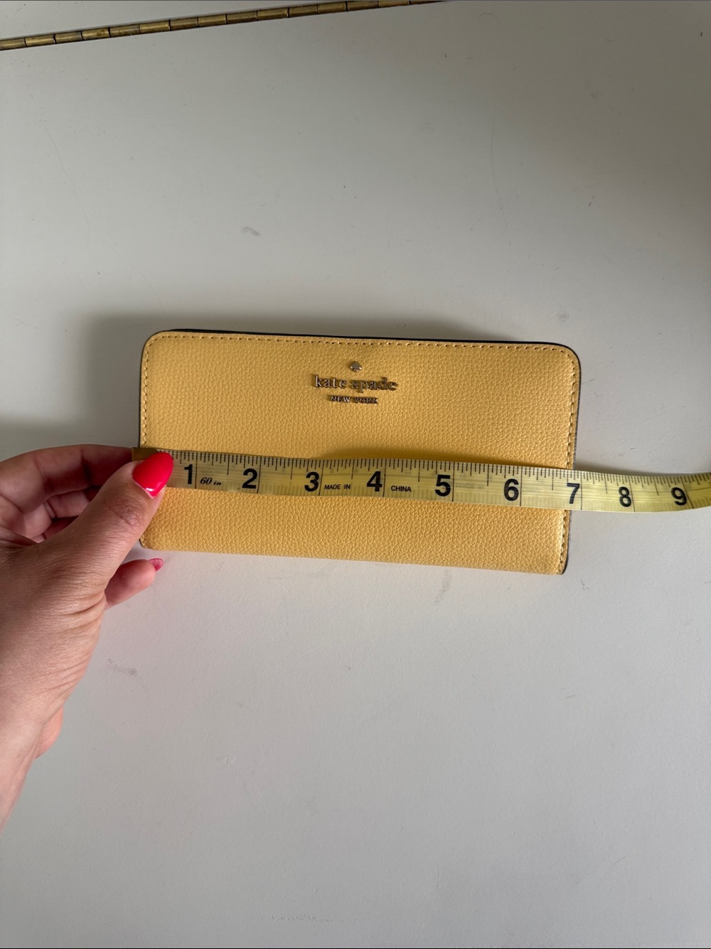 Kate Spade Pastel Yellow Wallet - Picture 6 of 7